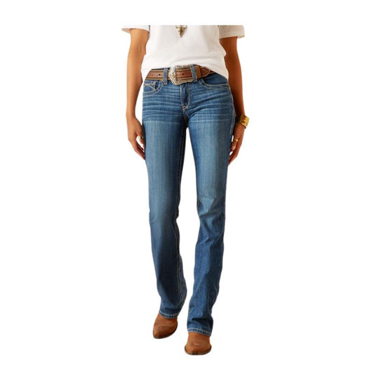 Ariat Women's Arrow Fit Perfect Rise Alina Boot Cut Jeans Vermont