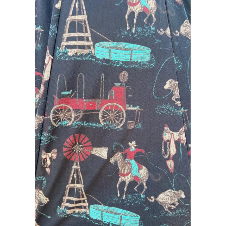 God's Country Women's  Maxi Skirt-Multi