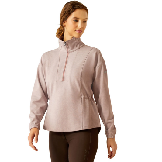 Ariat Women's Ryeland 1/2 Zip Sweatshirt - Purple Dove