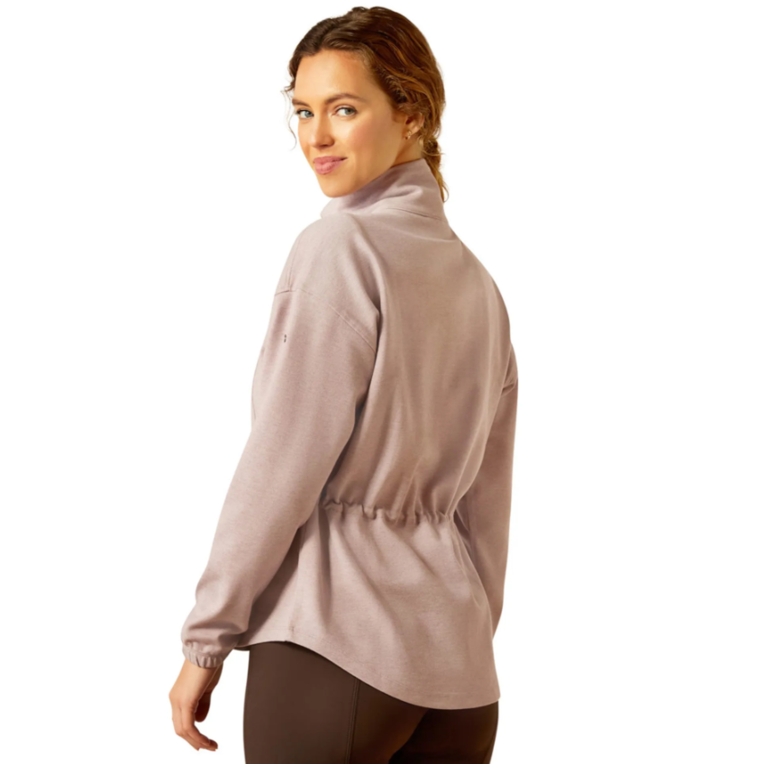 Ariat Women's Ryeland 1/2 Zip Sweatshirt - Purple Dove