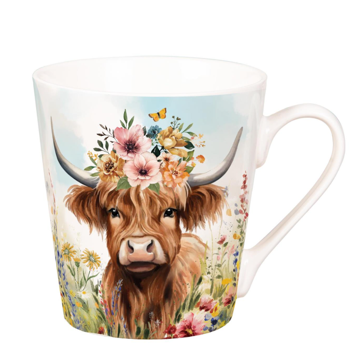 Evergreen Hillside Pasture 12 oz Mug