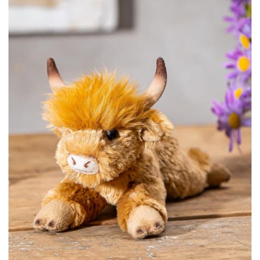 Evergreen Pet Central Wildlife Adventure Plush Bean Bag Highland Cow