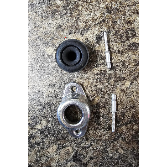 4-Star Socket w/Rubber insert and Rivet&