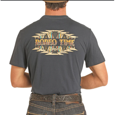 Rock & Roll Unisex Dale Rodeo Time T-Shirt - Navy