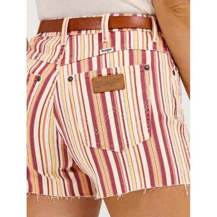 Wrangler Women's Retro High Rise Cowboy Shorts- Natalie