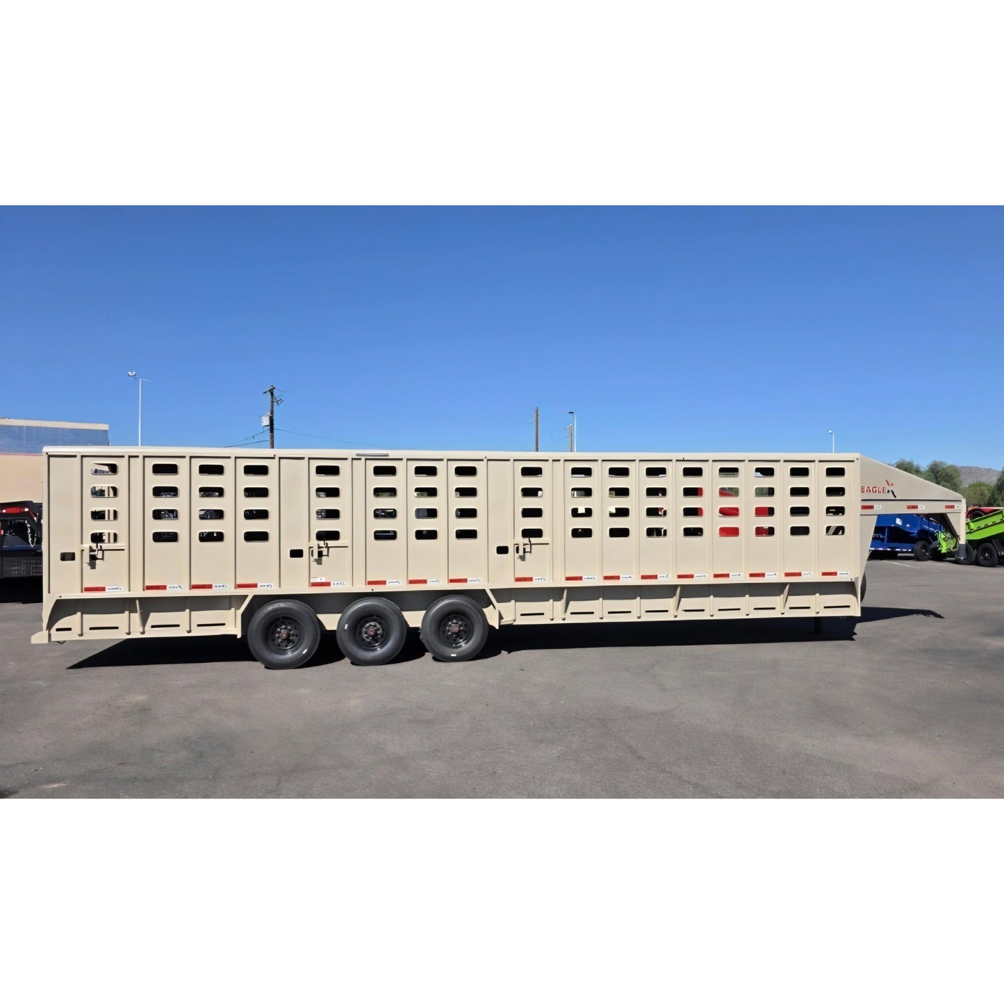 **COMING SOON** 2026 Eagle X 32' Stock Trailer