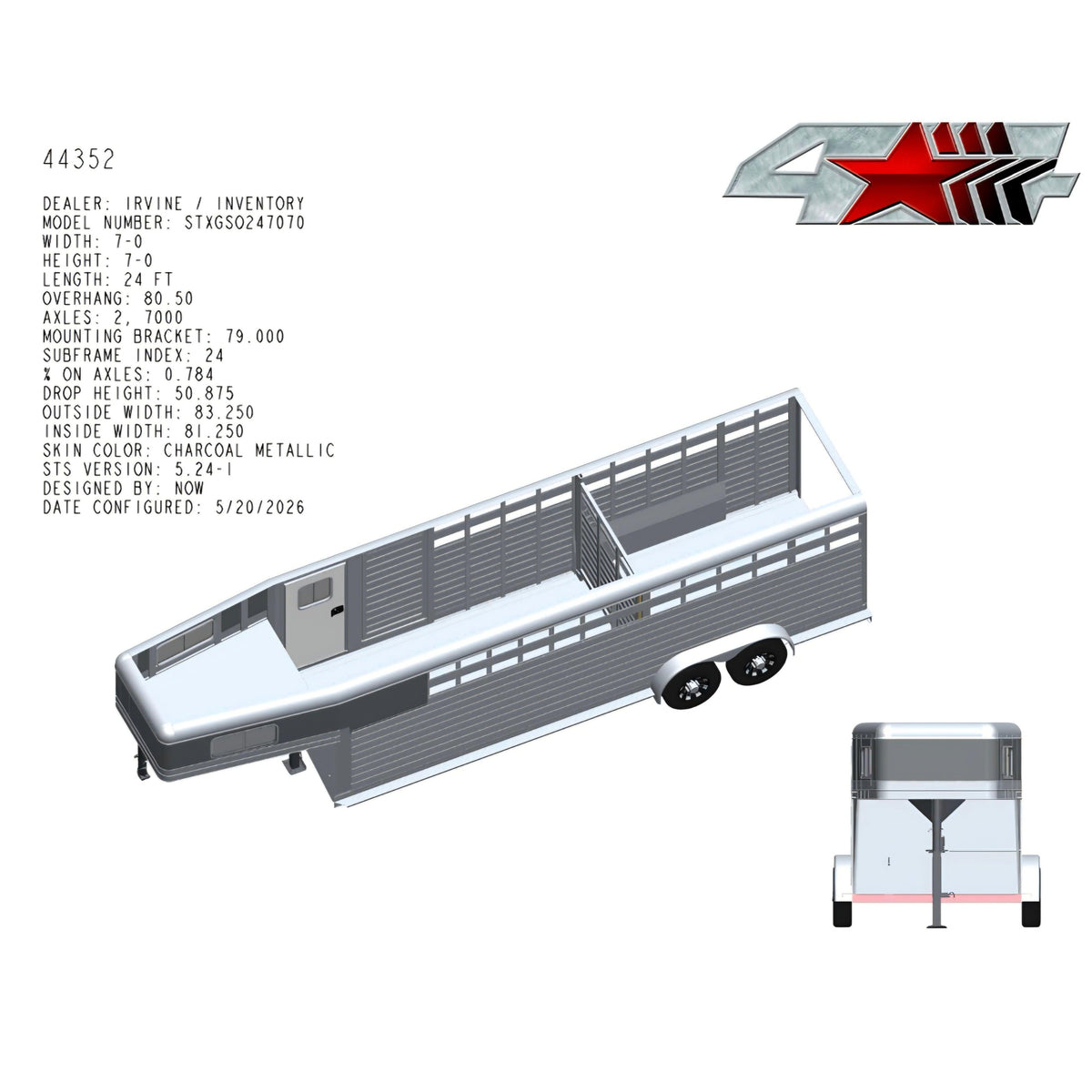 2027 4-Star 24' Stock Combo