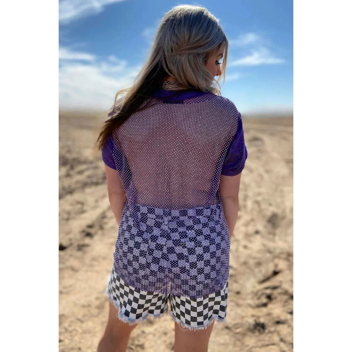 Sterling Kreek Denim Shorts - Check