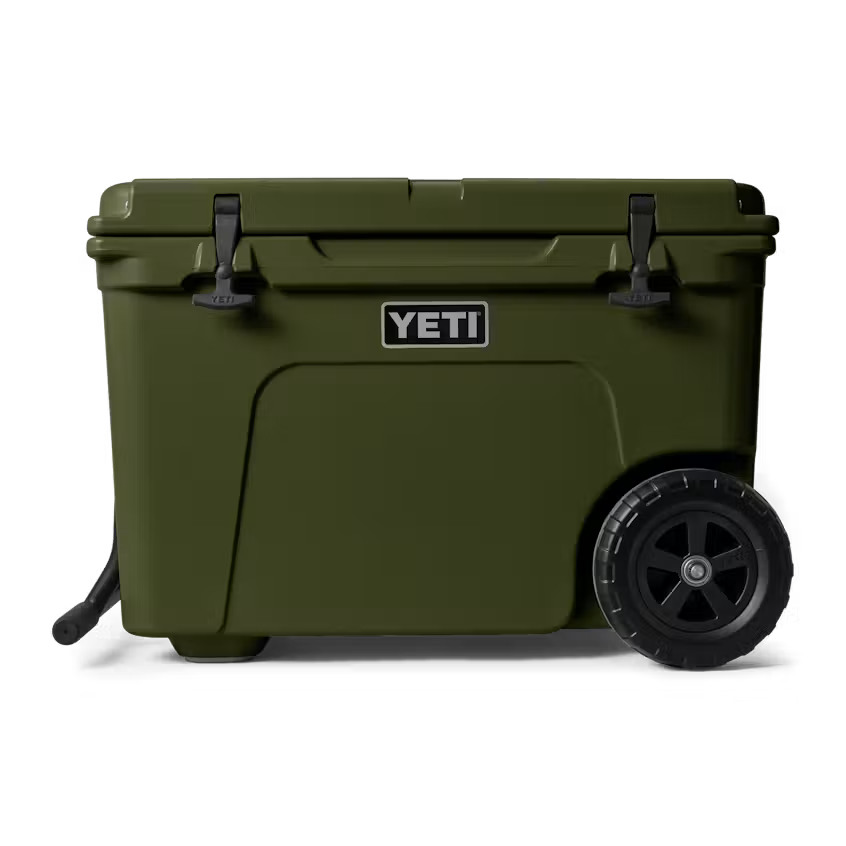 YETI Tundra Haul Wheeled Hard Cooler - Olive