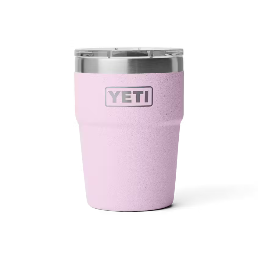 Yeti Rambler 473ml Stackable w/Magslider Lid - Cherry Blossom