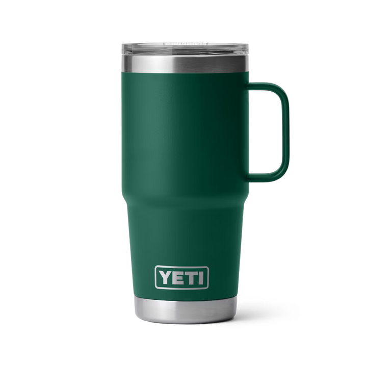 YETI Rambler 591 mL Travel Mug with StrongHold Lid - Black Forest Green