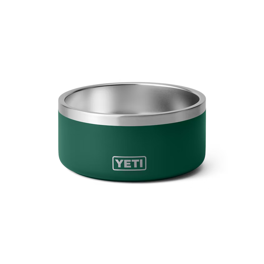 Yeti Boomer 4 Dog Bowl - Black Forest Green