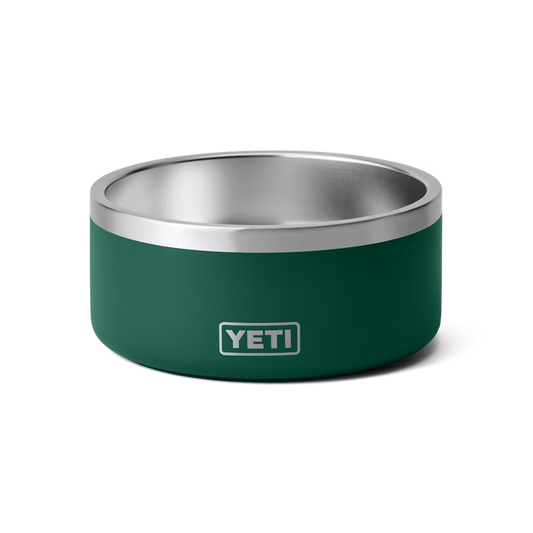 Yeti Boomer 8 Dog Bowl -Black Forest Green