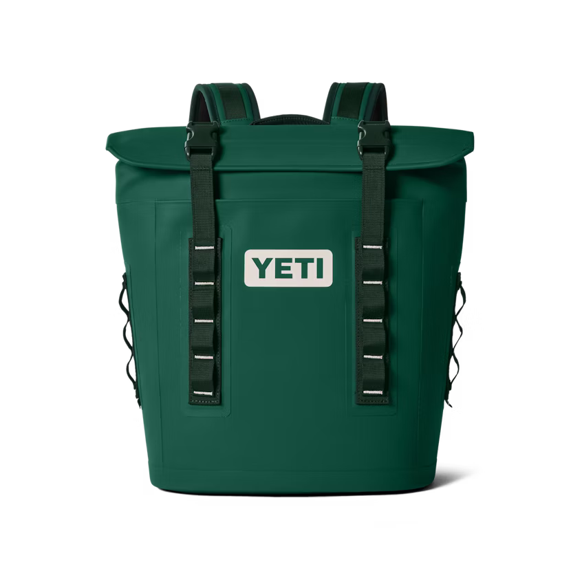 Yeti Hopper M12 Backpack Soft Cooler - Black Forest Green