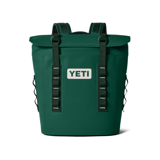 Yeti Hopper M12 Backpack Soft Cooler - Black Forest Green