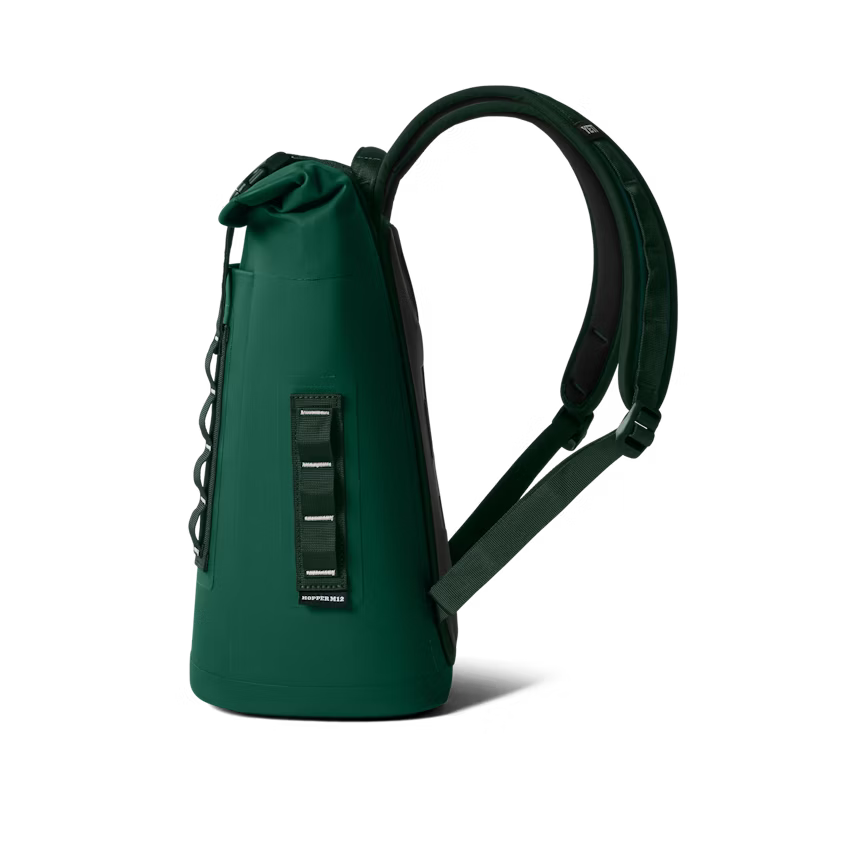 Yeti Hopper M12 Backpack Soft Cooler - Black Forest Green