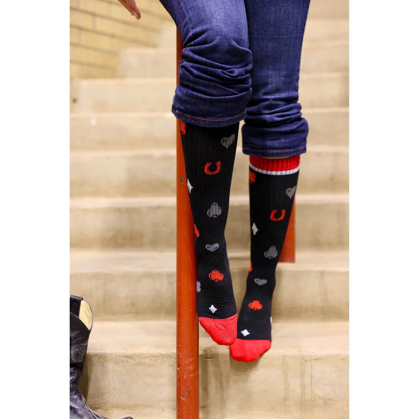 Lucky Chuck Viva La Luck Performance Boot Socks