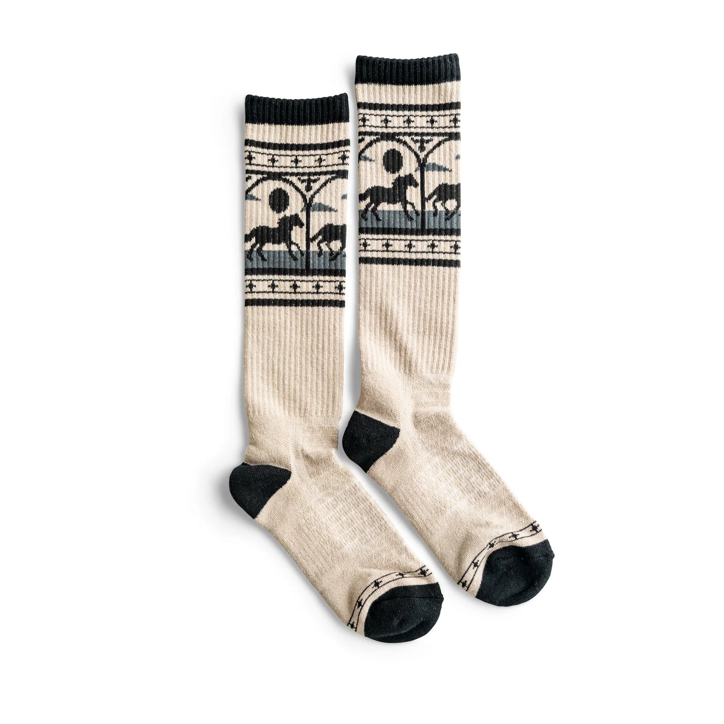 Lucky Chuck Bad Cowgirl Co. Midnight Stampede Performance Boot Socks