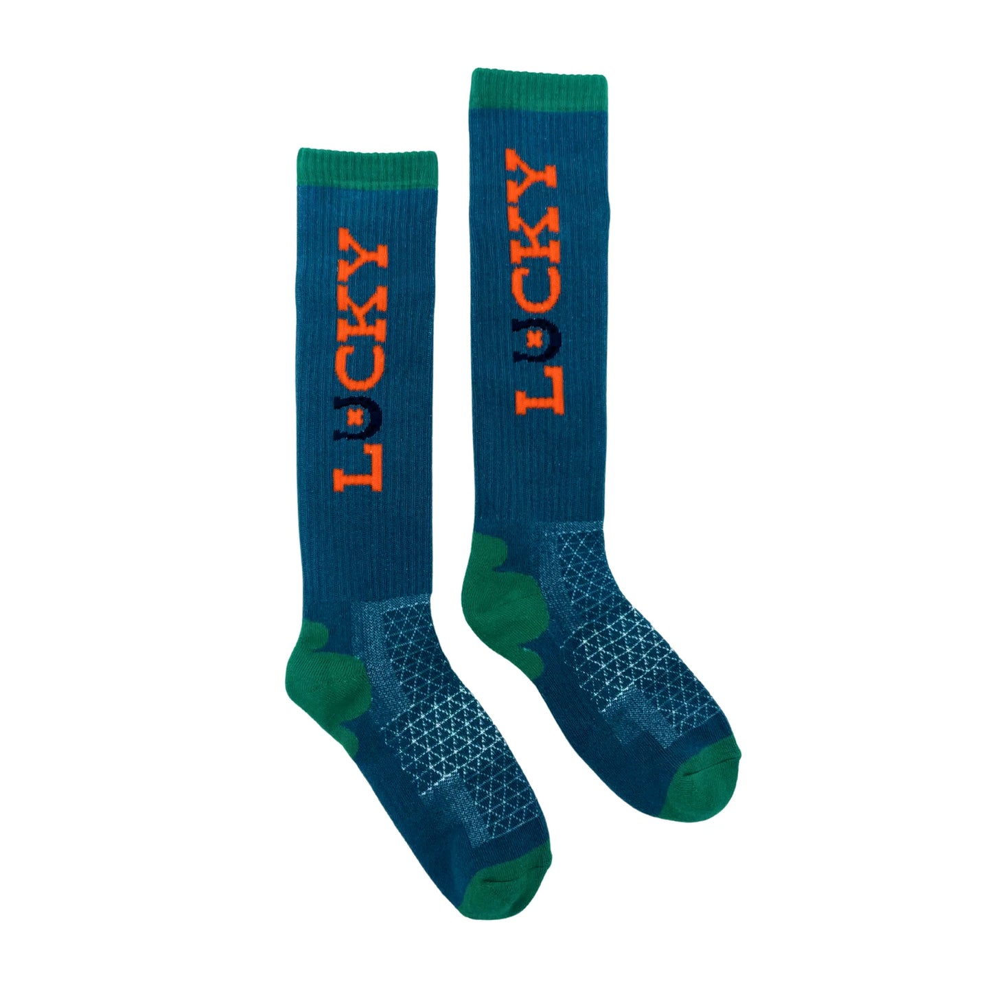 Lucky Chuck Lucky Denim Performance Boot Socks