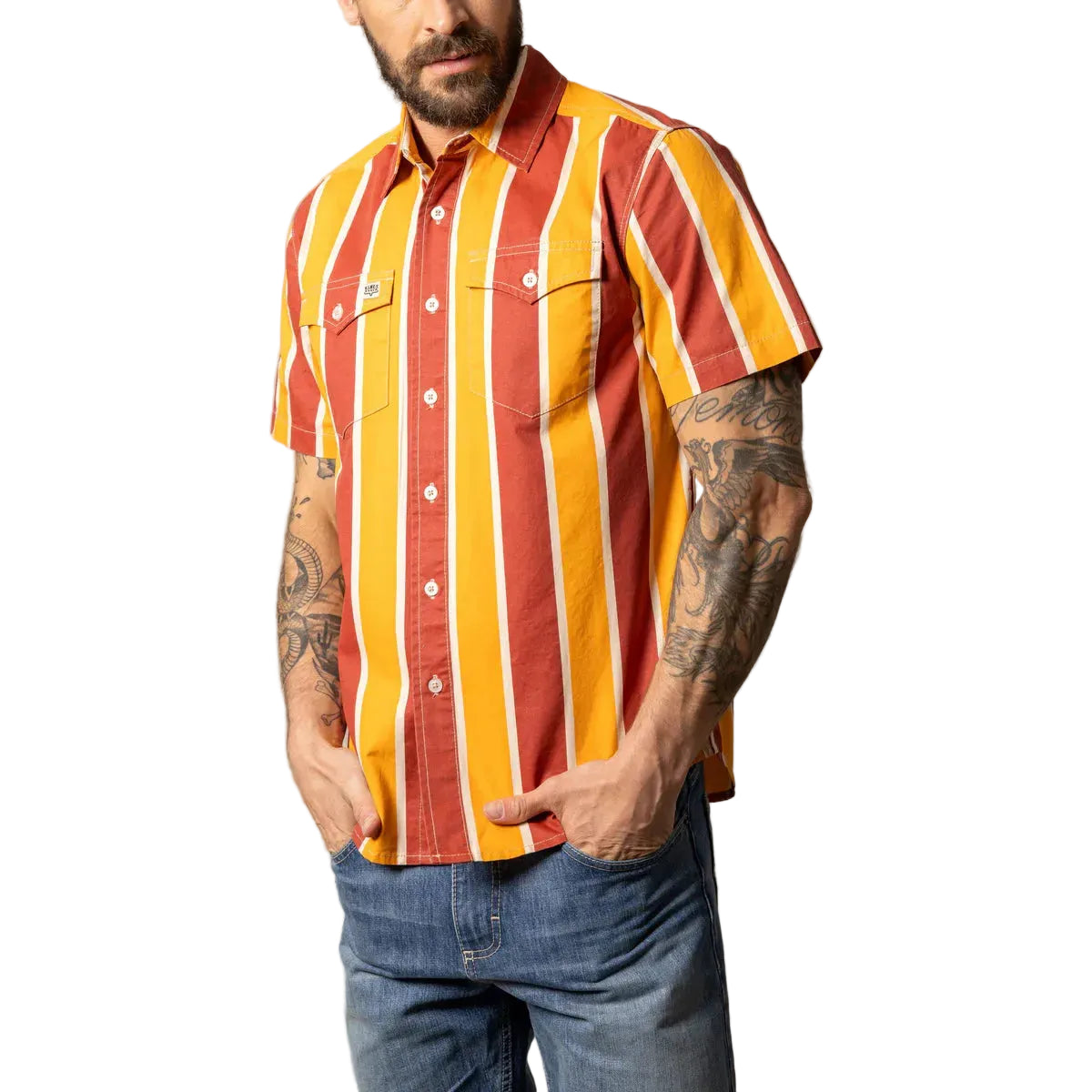 Kimes Men's Stoppy Short Sleeve Shirt - Multiple Colours