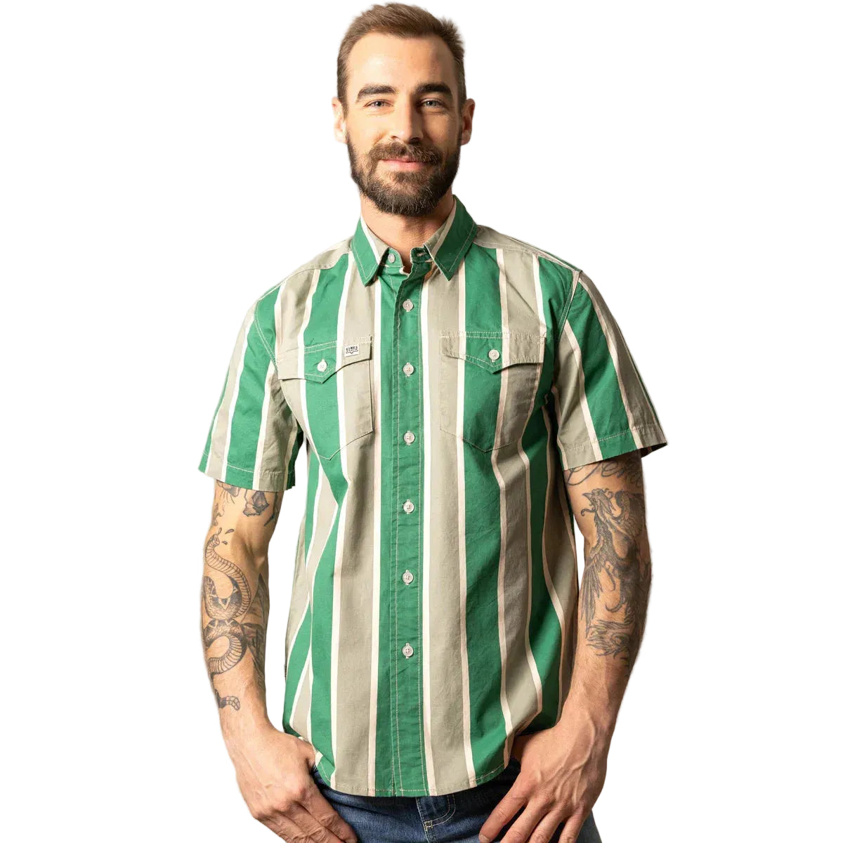 Kimes Men's Stoppy Short Sleeve Shirt - Multiple Colours