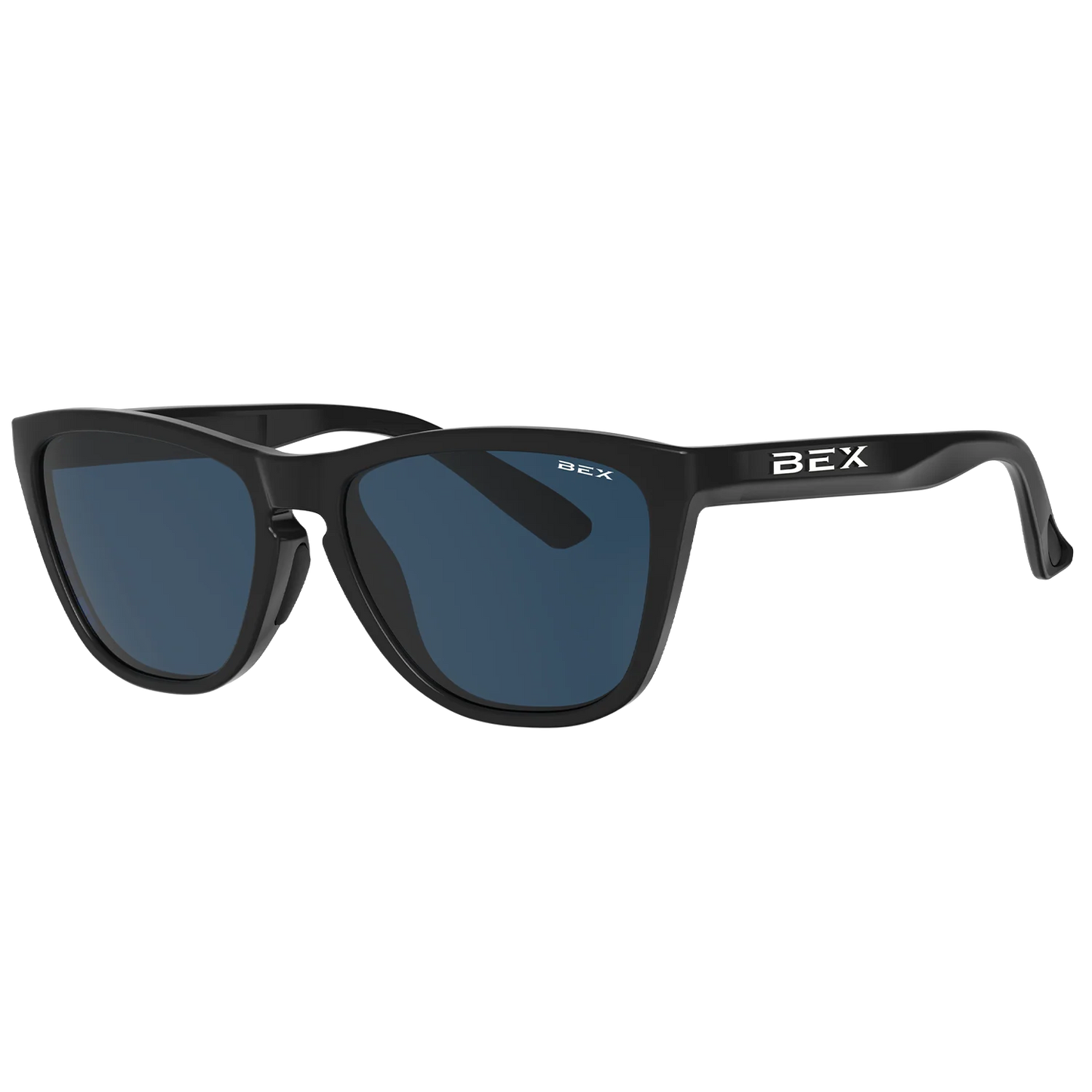 BEX Appy Sunglasses-Polished Black/Cobalt