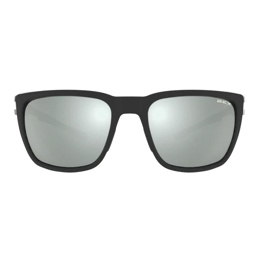 BEX Adams Sunglasses - Black/Grey (Silver Flash)