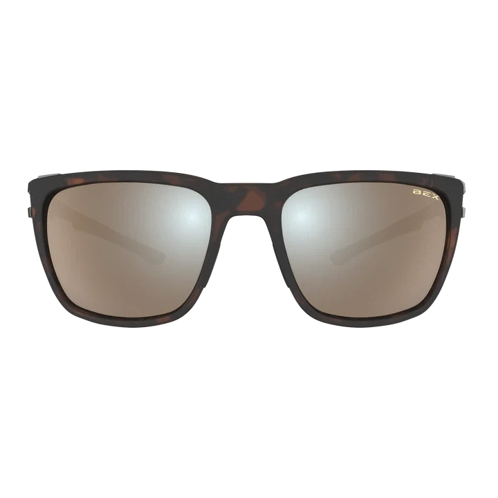BEX Adams Sunglasses - Tortoise Brown/Brown (Silver Flash)