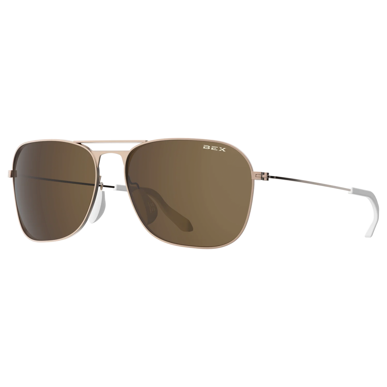 BEX RANGER Sunglasses - Rose Gold/Brown