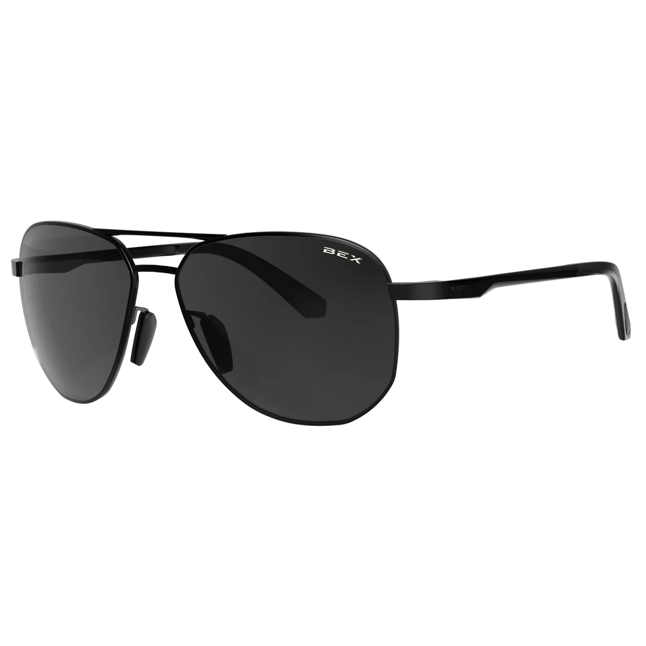 BEX Welvis Sunglasses - Matt Black/Gray