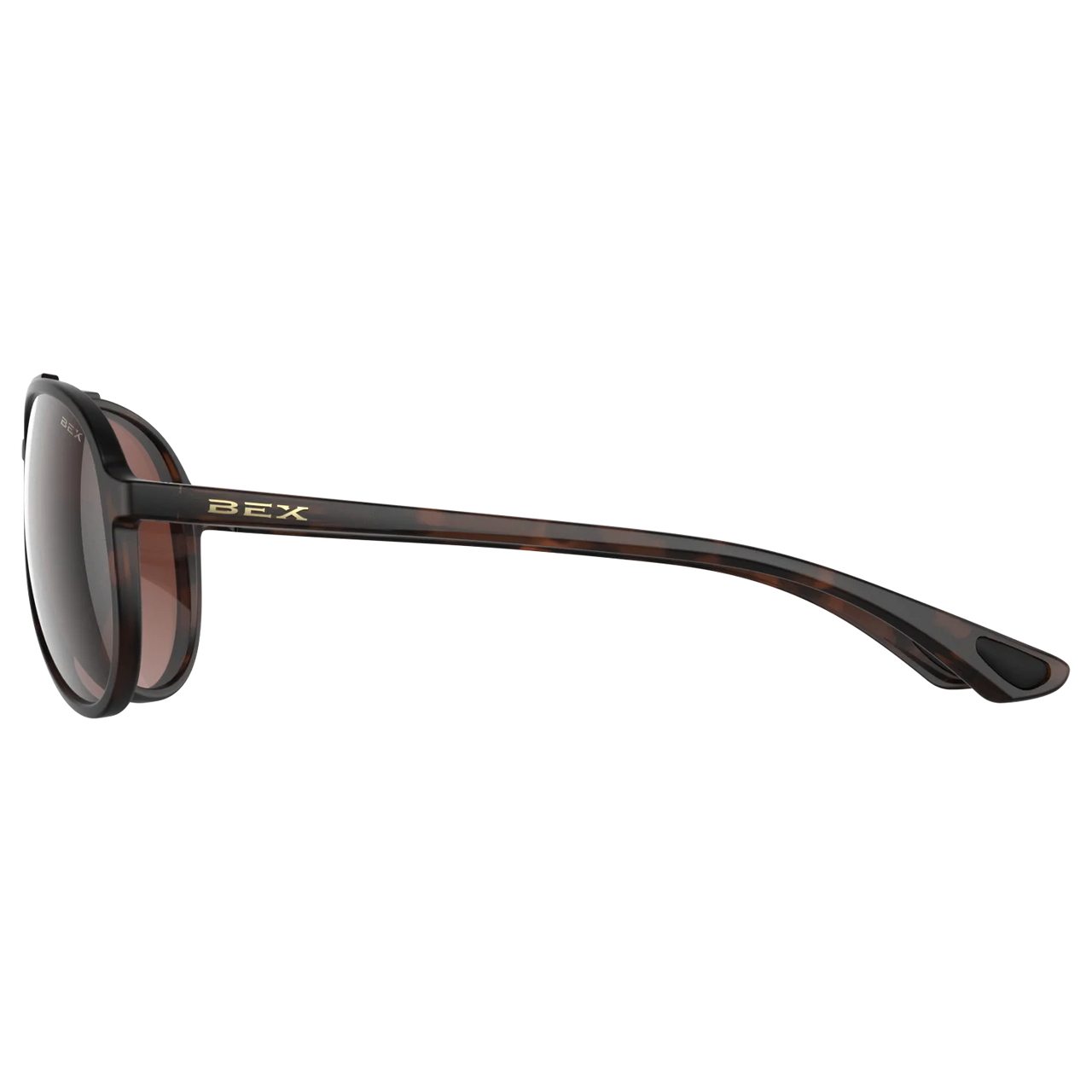 BEX Wesley Lite Sunglasses - Tortoise Brown/Brown/Silver