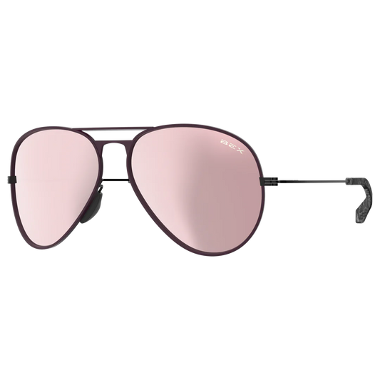 BEX Wesley Sunglasses - Burgandy/Gold