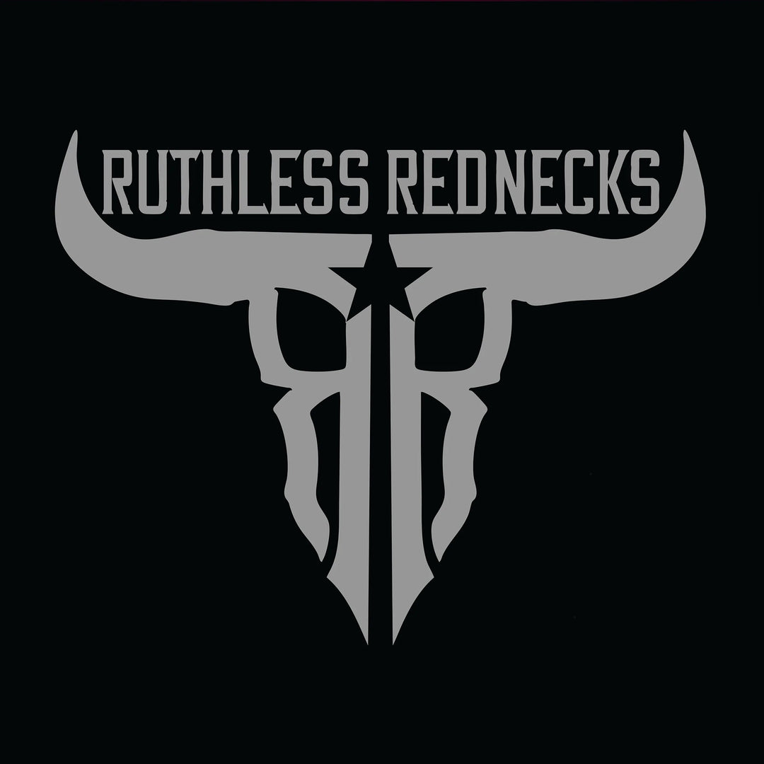 Ruthless Rednecks Raw Talent Short Sleeve Tee Shirt - Black/Silver