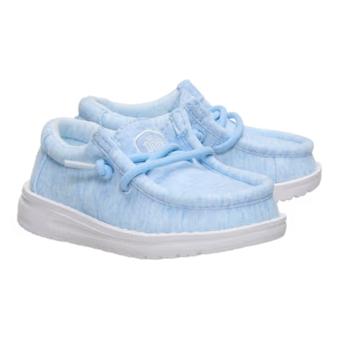 Hey Dude Toddler Wally Stretch Jersey - Light Blue