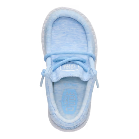 Hey Dude Toddler Wally Stretch Jersey - Light Blue
