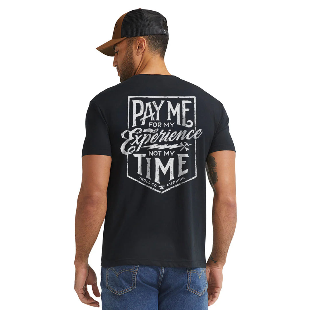 Troll Co Men's Pay Me Tee Shirt - Multiple Colours - Irvine Tack & Western Wear