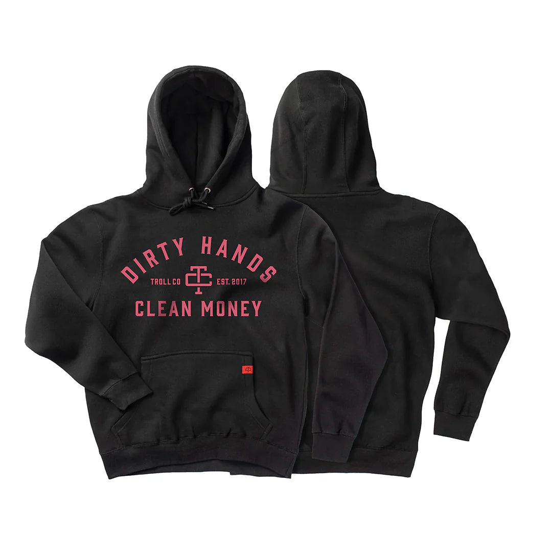 Troll Clothing Co Women's DHCM Hoodie- Black