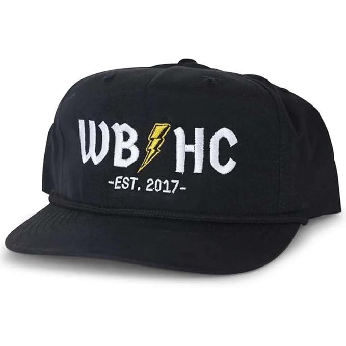 Whiskey Bent Hat Co - Thunderstruck Cap - Black - Irvine Tack & Western Wear