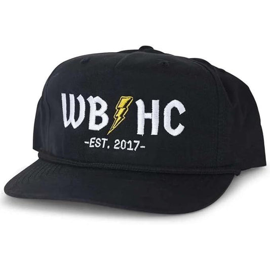 Whiskey Bent Hat Co - Thunderstruck Cap - Black - Irvine Tack & Western Wear