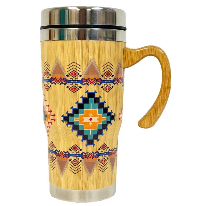 El Paso Saddle Blanket Company Bamboo Travel Mug-C