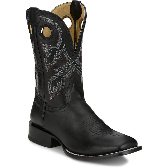 Tony Lama Men's Lars 11" Western Boot- Black