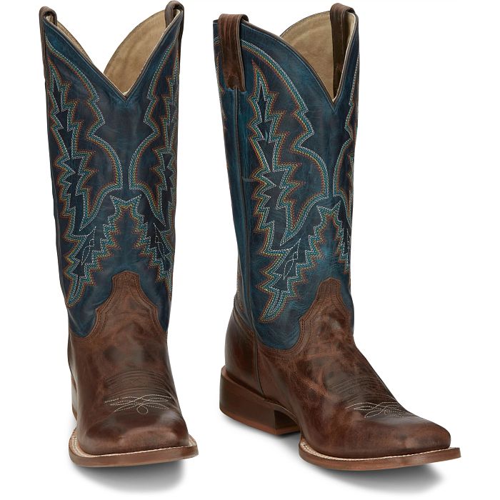 Tony Lama Men's Camarillo 13" Western Boot- Walnut