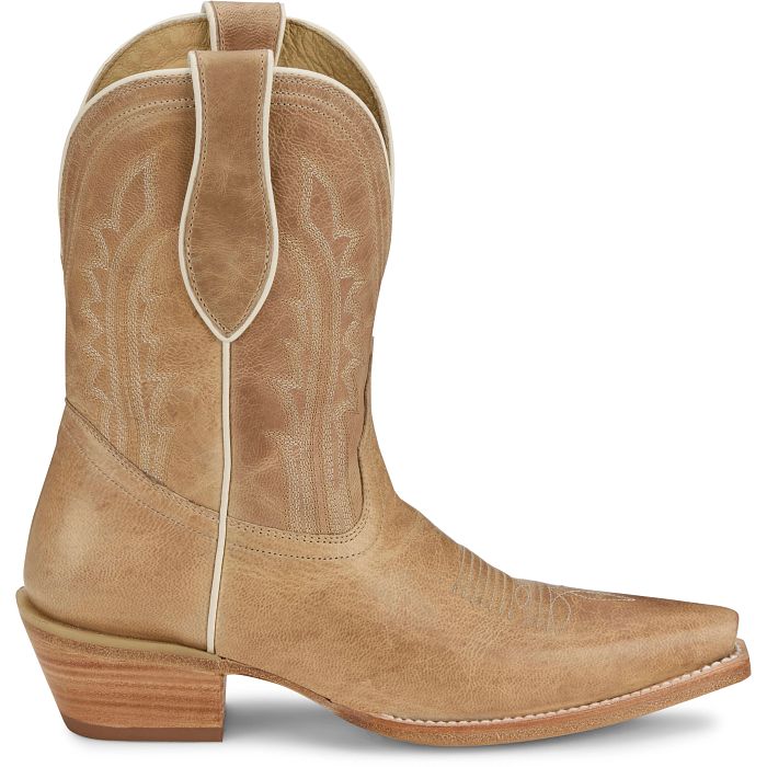 Tony Lama Women's Areli 9" Bootie- Toffee