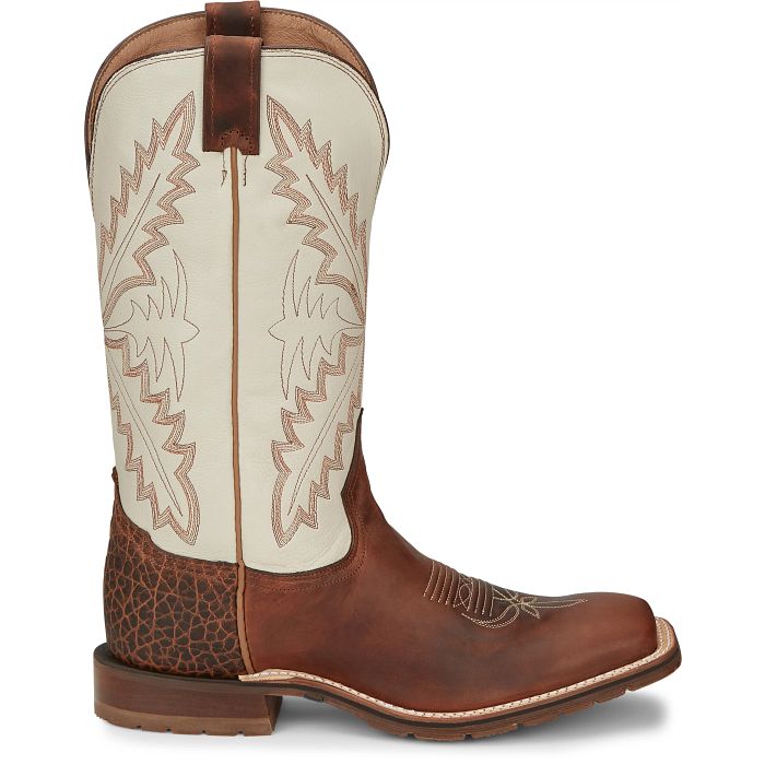 Tony Lama Men's Antonio 13" Western Boot- Chestnut