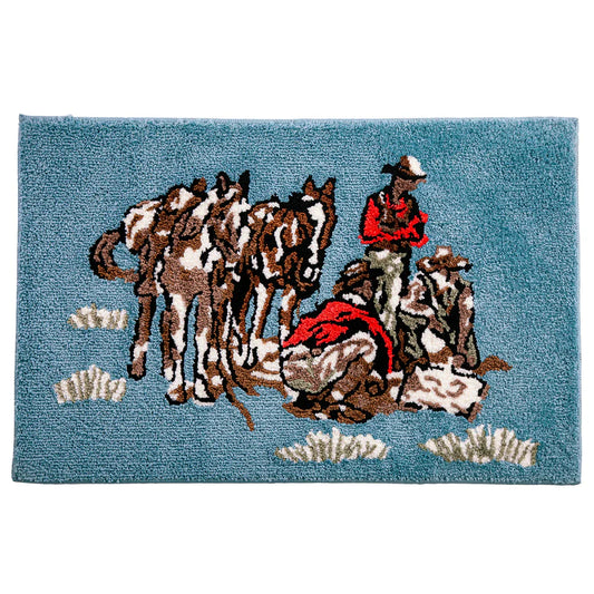 HiEnd Accents Settler Bath and Kitchen Rug- Multi