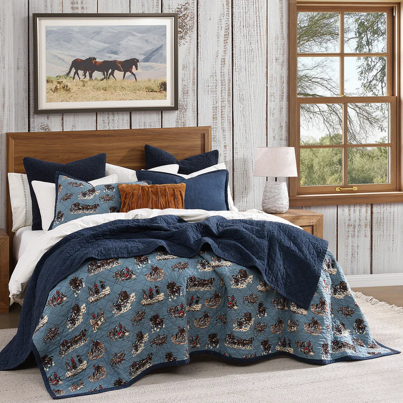 Hi End Accents Settler Reversible Quilt Set