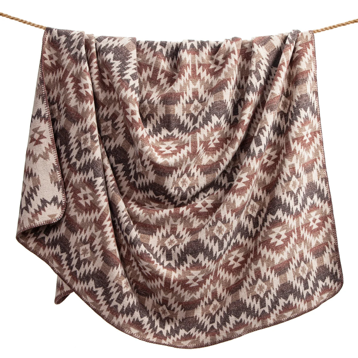 HiEnd Accents Mesa Wool Blend Throw Blanket