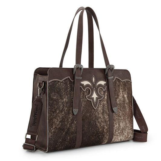 Trinity Ranch Hair On Cowhide Carry All Large Tote/Crossbody- Multiple Colours