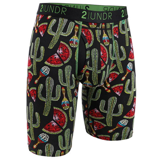 2UNDR Men's Swing Shift Long Leg Underwear - Patterned