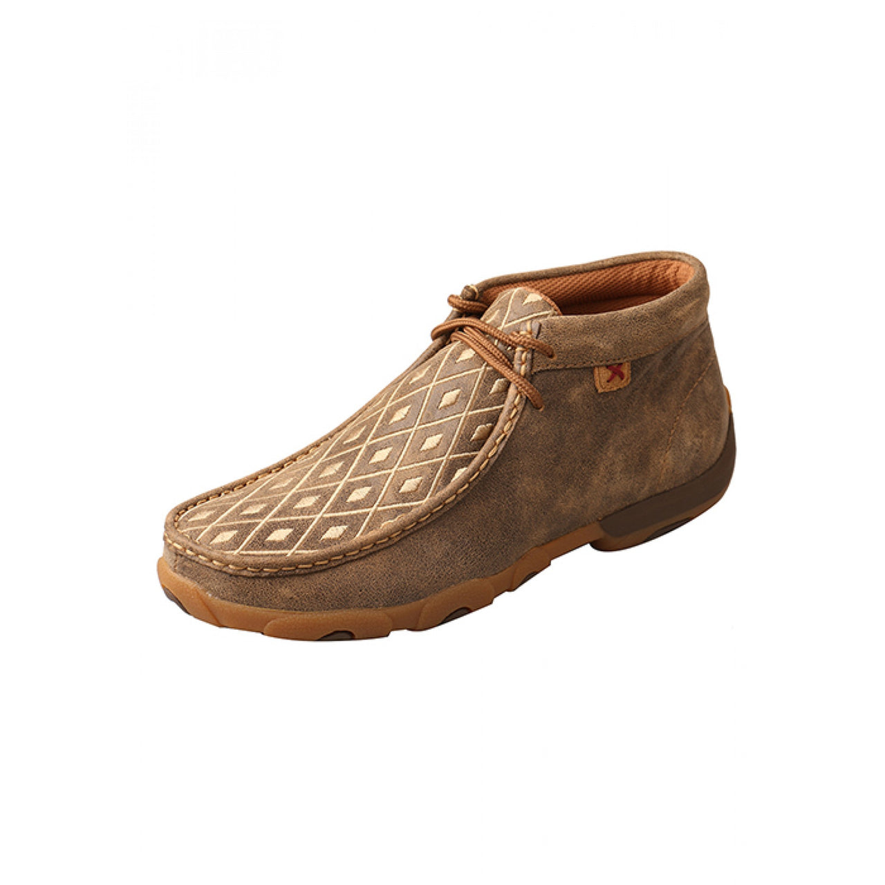 Twisted X Women's Driving Moc - High Ankle - Bomber/Tan